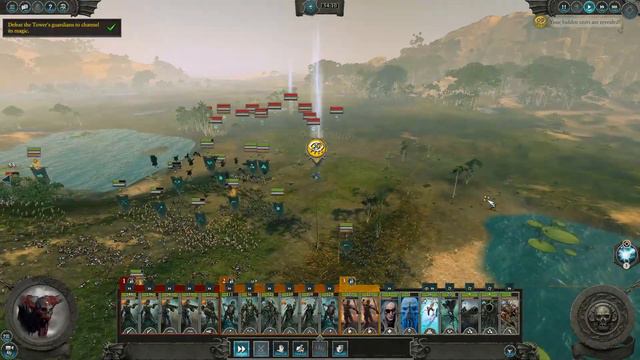QUEST FOR SLANN GOLD - TW:W2 - Luthor Harkon (Vampire Coast) - Legendary Quest Battle 21 смотреть онлайн