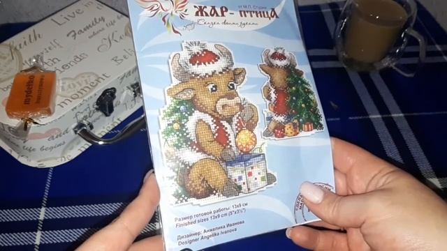 Итоги ноября! Покупки, подарки, готовая работа!Dimensions ,Panna,Bucilla, Жар птица,Mill Hill. смотреть онлайн