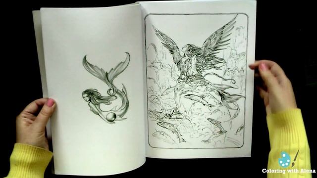 Обзор раскраски 'The Briar Colouring book' смотреть онлайн