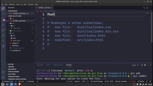 Git Flow - Criando uma nova Release смотреть онлайн