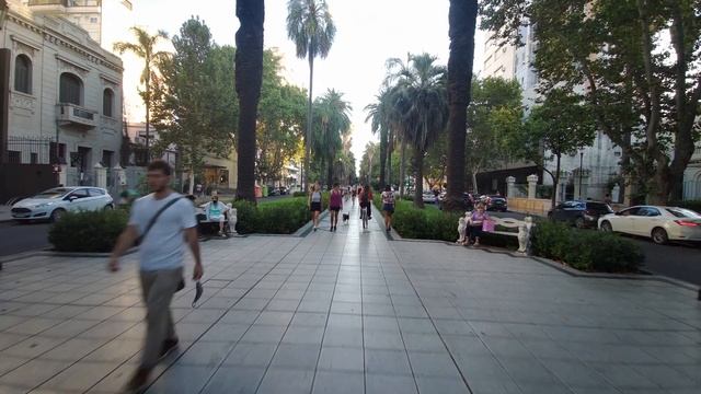 4k Rosario Argentina verano 2021 (Boulevard Oroño Walking Tour) смотреть онлайн