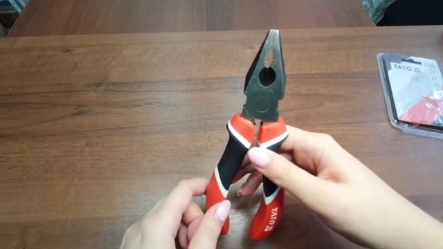 Плоскогубцы универсальные YATO 160 мм, CrV, YT-1940 смотреть онлайн