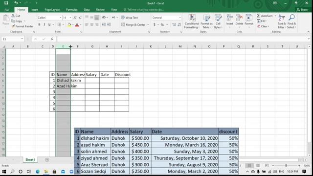 Microsoft Excel ( Practical 1 ) смотреть онлайн