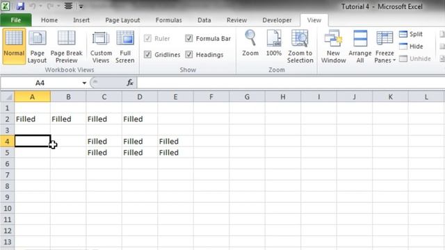 Excel 2010 VBA Tutorial 5 - Referencing Selections смотреть онлайн