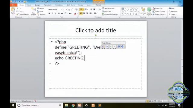 Constants PHP | PHP Constants | easy teach in php and very english and hindi смотреть онлайн