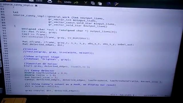 Canny OpenCV + GNU Radio смотреть онлайн