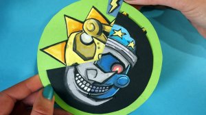 Делаем поделку с превращением Аниматроника СОЛНЦЕ и ЛУНА (воспитатель) ► FNAF Security Breach