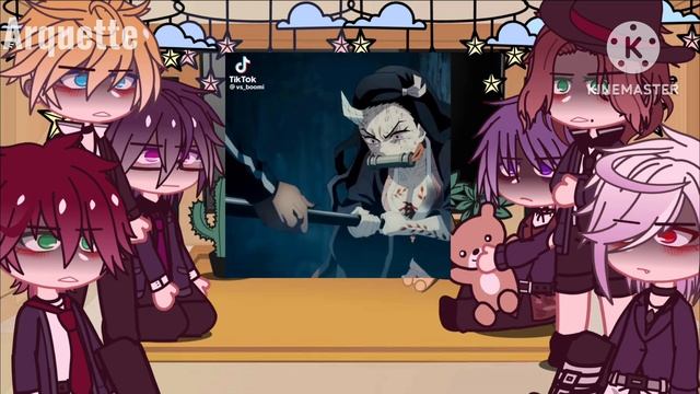 Diabolik Lovers React to Yui as Nezuko (S3) смотреть онлайн