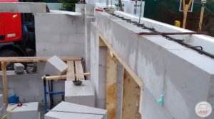 Оконные проёмы в доме из газобетона: брусковые перемычки и U-блоки