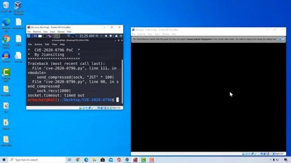 Hacking Windows 10 Machine - SMBGhost Vulnerability (CVE 2020-0796)