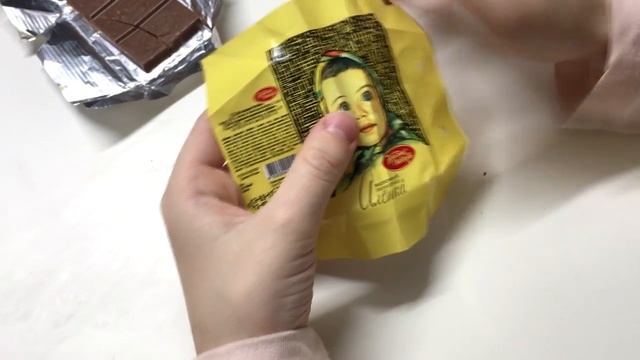 Классная иллюзия с шоколадкой 