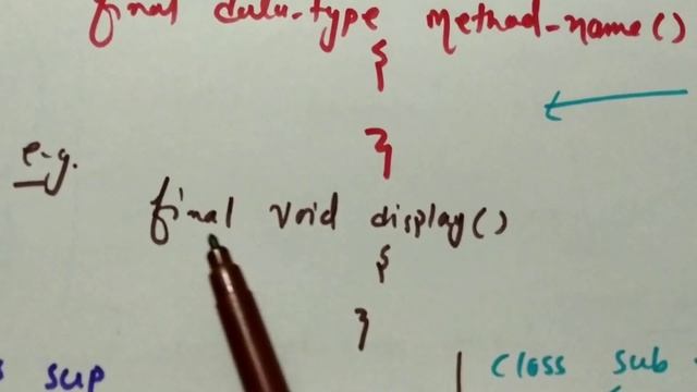 Final keyword in Java смотреть онлайн