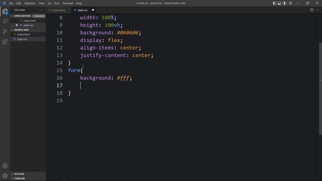 How To Make A Search Bar Using HTML And CSS | Search Box Design In HTML & CSS смотреть онлайн