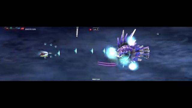 DARIUSBURST Chronicle Saviours: Thousand Knives boss fight смотреть онлайн
