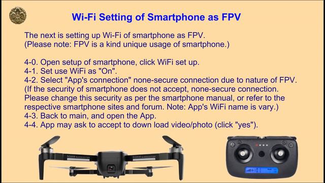 How to use smartphone as FPV with High-Tech drone - for first time users смотреть онлайн
