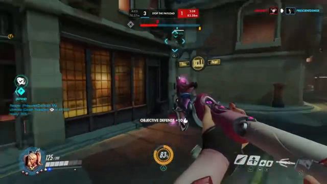 Mercy/Dva Comp Kings Row [Overwatch PS4] смотреть онлайн