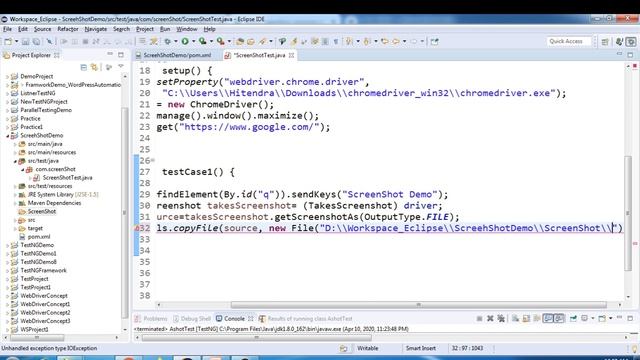 Selenium WebDriver | Part52 | How to Capture Screenshot in Selenium Webdriver смотреть онлайн