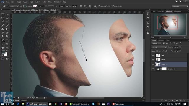 Portrait Effect Photoshop Tutorial -ITech Lab BD- 1080p смотреть онлайн