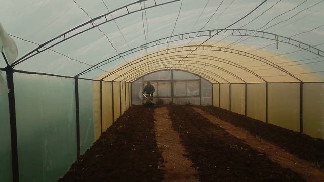 Подготовка почвы под огурец. смотреть онлайн