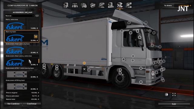 [1.31] Euro Truck Simulator 2 | Rigid Chassis for Mercedes Actros MP3 Reworks v 3.0 | Mods смотреть онлайн