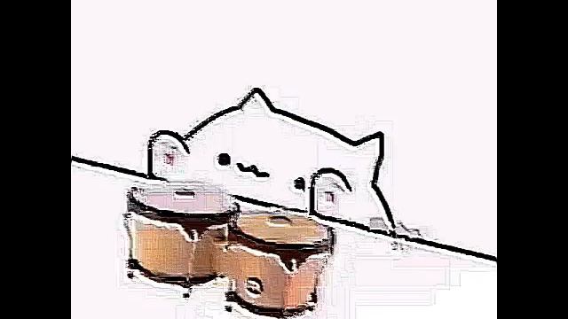 Bongo Cat Meme Bass Boosted Earrape (Bongo Cat Meme) смотреть онлайн