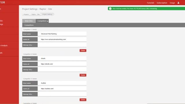 Project Management in Raptor's SEO Tools смотреть онлайн