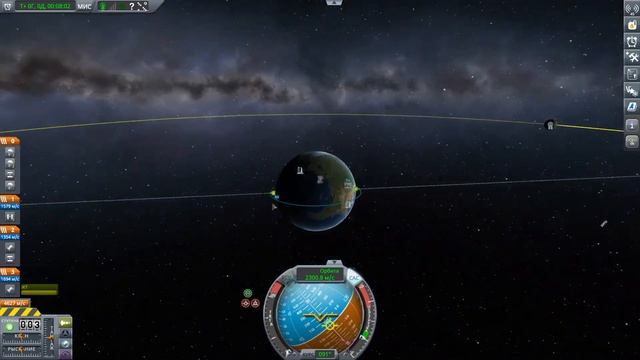 Лунный туризм. Часть #4. Kerbal Space Program на максимальном уровне сложности. смотреть онлайн