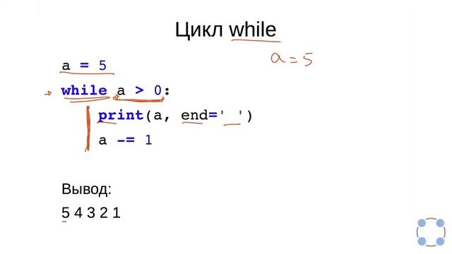 Python для начинающих / #29 урок - Цикл while. смотреть онлайн