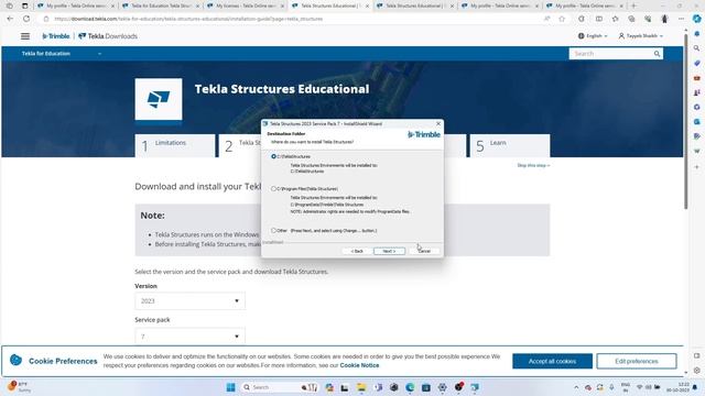Tekla Structure 2023 Free Download Installation and Licensing смотреть онлайн