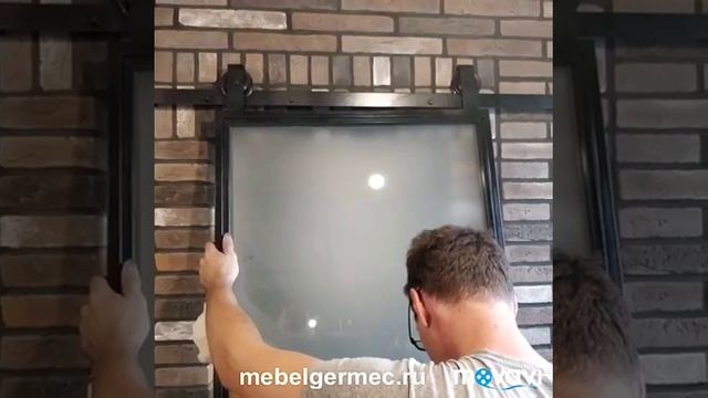 Лофт перегородка на амбарном механизме mebelgermec.ru смотреть онлайн