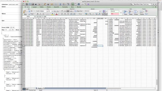 Synchronize between MongoDB and Excel using JSON Studio смотреть онлайн