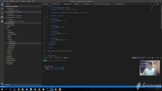 VUEJS + CLI LATEST + VUETIFY PART 10 смотреть онлайн