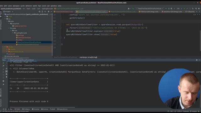 Predicate pushdown for Apache Parquet in Apache Spark SQL смотреть онлайн