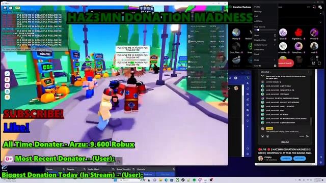 ?LIVE ? | HAZ3MN DONATION MADNESS IS HERE! | DROPPING 1K AT 11:35 FOR BADGE AND EXCLUSIVE BOOTH! смотреть онлайн