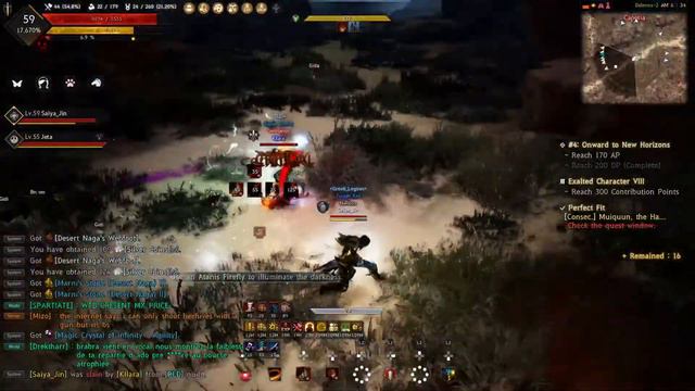 Black Desert war pvp mag vs Stiker смотреть онлайн