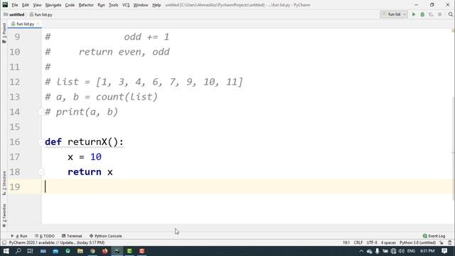 Python tutorial - Function return values || تعقيب على درس سابق смотреть онлайн