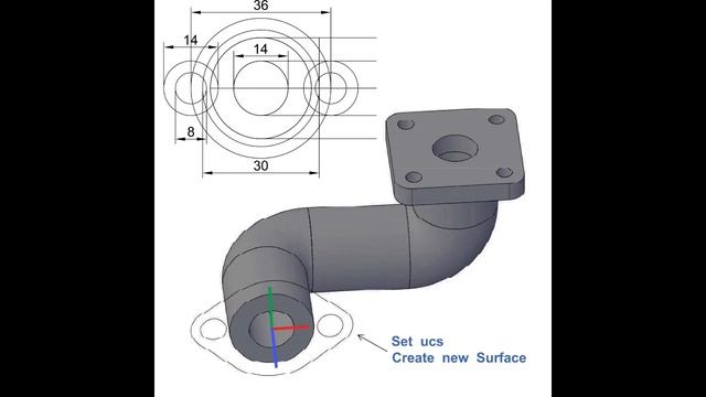 How to draw 3D by AutoCAD 2011 смотреть онлайн