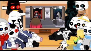 Реакция Сансов на|ТТ Sans reaction to ТТ(Rus/Eng)