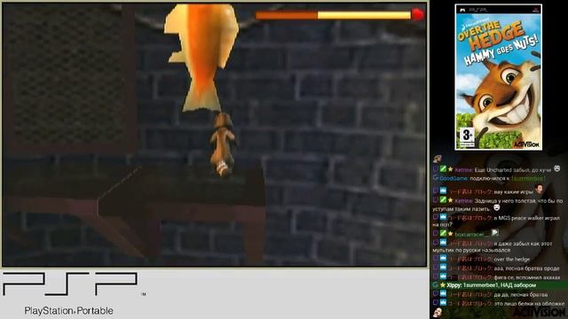 Over The Hedge: Hammy Goes Nuts! (PSP) - Firstrun