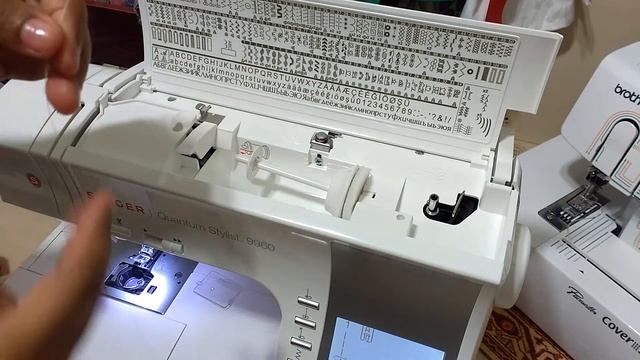 Máquina Singer Quantum Stylist 9960 Iniciação.