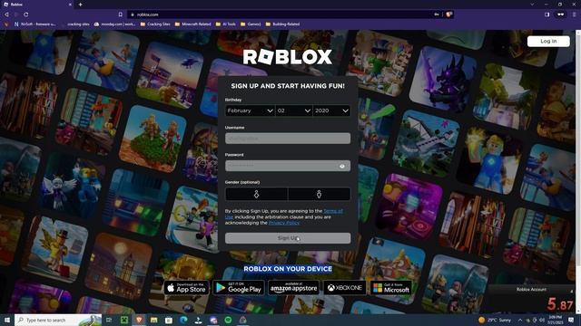 Roblox sign up speedrun (WORLD RECORD) смотреть онлайн