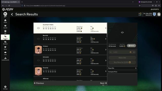 COMO DESBLOQUEAR EL MERCADO DE EA SPORTS FC 24 WEB APP (TRANSFERENCIAS) смотреть онлайн