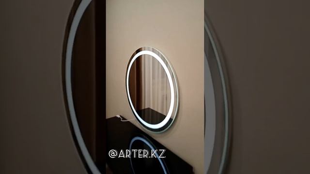 Зеркало с пескоструйной LED подсветкой смотреть онлайн