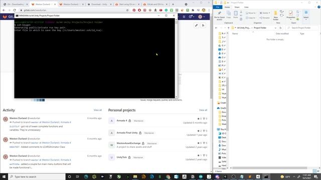 Rebuilding A4 Gitting Started GitLab and Downloading the Project смотреть онлайн
