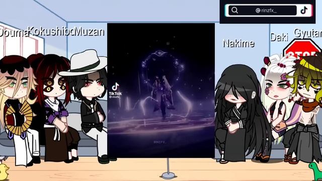 Upper moons react to y/n as Raiden (Muzan's sister) смотреть онлайн