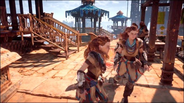 Horizon Zero Dawn - Doing the Aloy training... смотреть онлайн