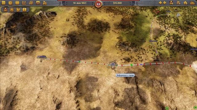 Railway Empire - Свободная Игра НАЧАЛО! #1 [2K] смотреть онлайн