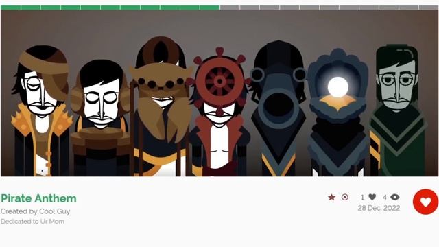 pirate song incredibox смотреть онлайн
