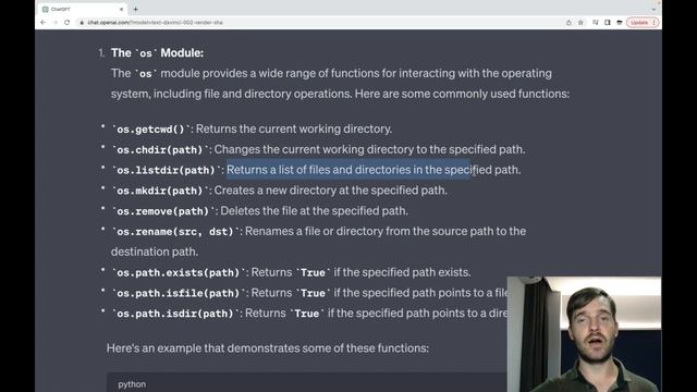 Python & ChatGPT Course. Lesson 18. Working with files and directories OS and SHUTIL modules. смотреть онлайн