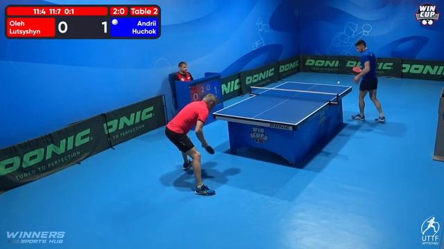 22:45 Oleh Lutsyshyn - Andrii Huchok West 6 WIN CUP 01.03.2024 | TABLE TENNIS WINCUP смотреть онлайн